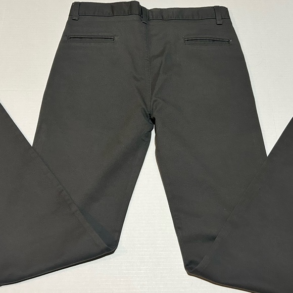 Chaps flat front size 18 (boys) gray dress pants - Picture 2 of 4